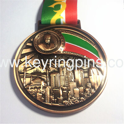 Good price 3D medals,metal medals zinc alloy die cast,antique brass and copper plated medals online
