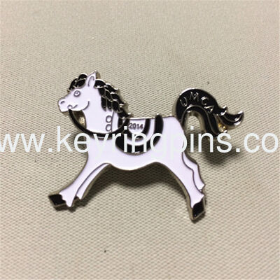 Good price Zodiac Horse Enamel Pin, Chinese New Year Horse Lapel Badge online