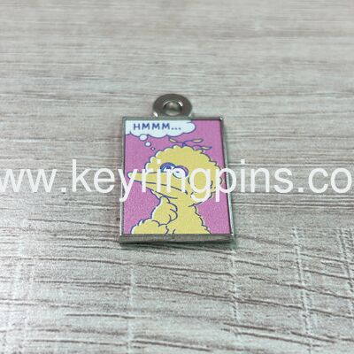 Good price Vintage Style Big Bird HMMM Enamel badge pin, Sesame Street Collectible pins for Fans online